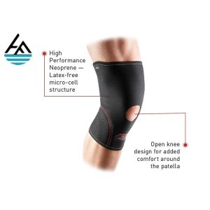 Bodybuilding Neoprene Compression Knee Sleeve Open patella Breathable Knee Brace