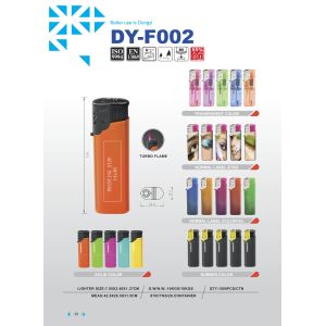 Windproof Gas Lighter DY-F002 Customized To Meet Your Requirements
