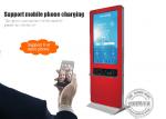 Floor standing Android OS wifi touch Kiosk Digital Signage LCD ad player /