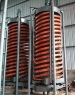 High Performance Spiral Chute Separator With Feeding Size 0.3-0.03mm