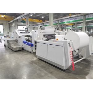 40gsm 160pcs/Min 600mm Roll Fed Food Bag Making Machine