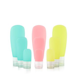 Multicolor 30ML Silicone Travel Shampoo And Conditioner Bottles