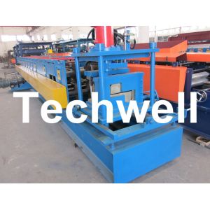 Customized Steel Z Shaped Purlin / Z Channel Roll Forming Machine TW-Z300