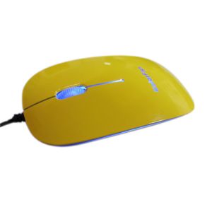 Cheap Long Life Time 800DPI Kolor Fish Wired Or Wireless Mouse With Transparent Shell for sale