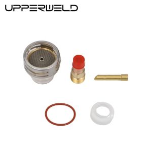 WP17 18 26 Tig Consumables Torch Gas Lens Wedge Collect Pyrex Glass Cup Kit 0