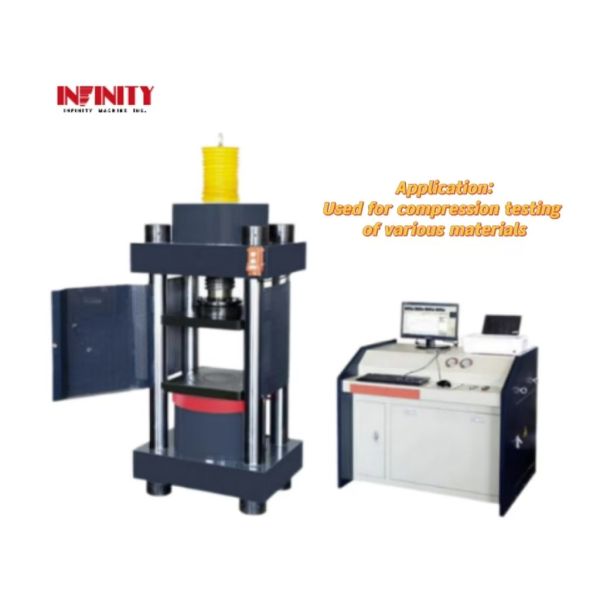 Quality Lab Full Automatic Micro Electro-hydraulic Servo Compression Testing Machine wholesale