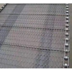 Plain Weave Spiral Wire Mesh SS601 Chain Conveyor