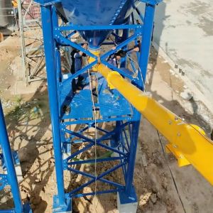 Customized Cement Screw Feeder with 7.5kw Motor and 6m or 9m Length for Concrete
