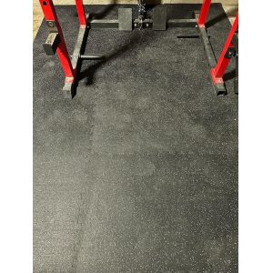 Pure Color EPDM DOT Rubber Flooring Tiles for Exercise Equipment Thickness 15mm