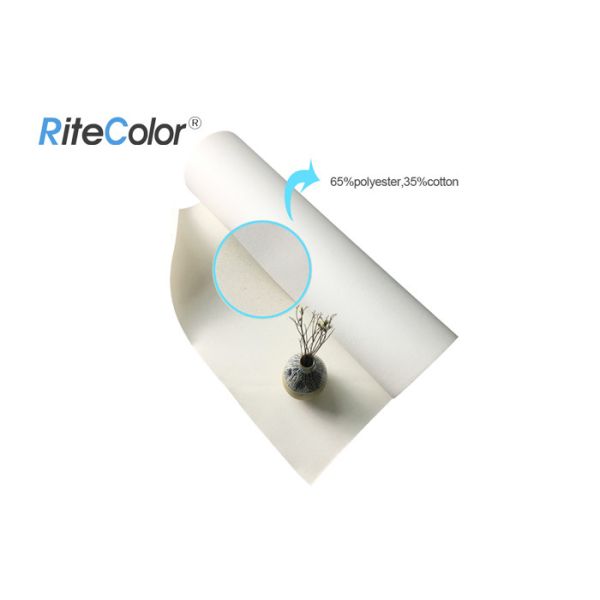 Premium Inkjet Waterproof Canvas Fabric / Matte Art Printing Poly Cotton Canvas
