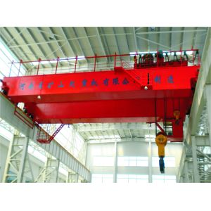 Cheap 200 Ton Double Girder Overhead Bridge Crane 50hz Heavy Duty for sale