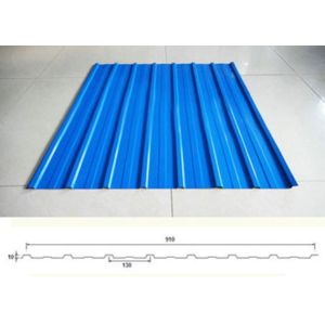 3KW 380V Trapezoidal Sheet Roll Forming Machine For Steel Wall Panel Making