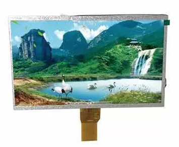10 Inch TFT LCD Display with 1024 X 600 Resolution and 16.7M Colors Resistive