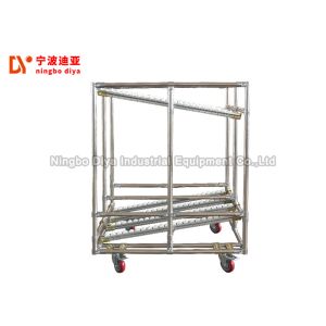 Customized Track And Roller System , Stainless Steel Sliding Wheel Track