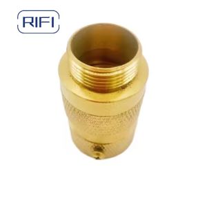 20mm 25mm Brass Male Adaptor With Screw C/W Locknut BS Standard Flexible Conduit