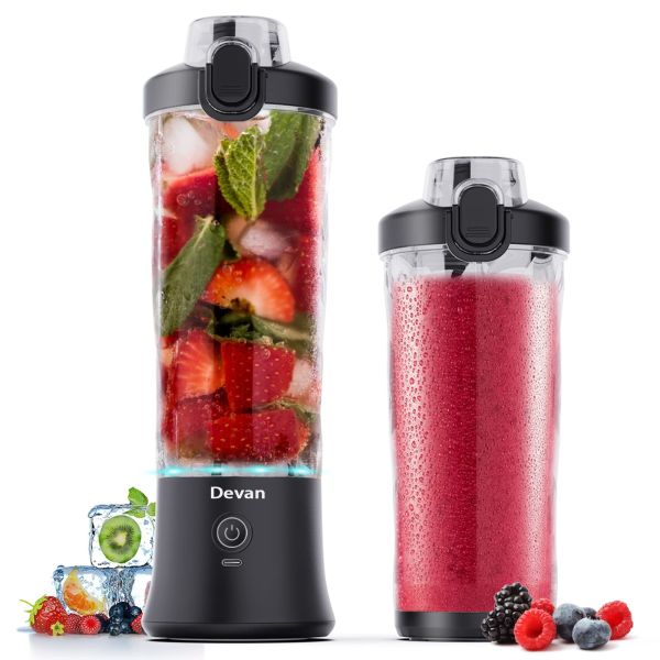 Quality 270 Watt for Shakes and Smoothies Waterproof Blender USB Rechargeable with 20 oz BPA Free Blender Cups with Travel Lid. wholesale