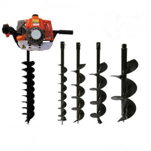 China Gasoline Powered Post Hole Digger Auger 68cc 2 Stroke with CE / ROHS / FCC / SGS on sale