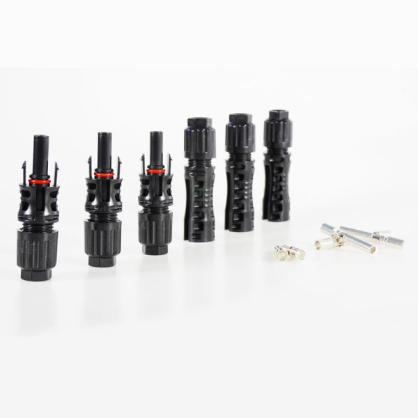 Quality 12-8 AWG Solar Panel Connectors With -40°C To +105°C Operating Temperature And 2 Contacts For Reliable Solar Energy Transfer wholesale