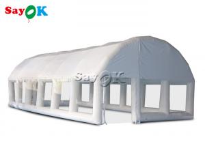 Cheap Large Inflatable Tent 0.55Mm Pvc Inflatable Air Tent Transparent Airtight Dome For Swimming Pool Cover for sale