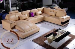 Cheap American Modern Home Furniture Leather Sofa Living Room Sofa  A.L.221 for sale