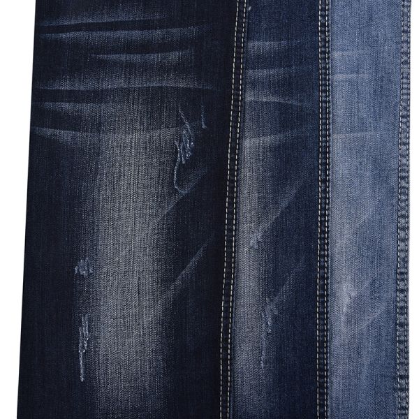 Quality Shrink-resisitant COTTON POLYESTER SPANDEX DENIM FABRIC JZ306TC 10oz wholesale