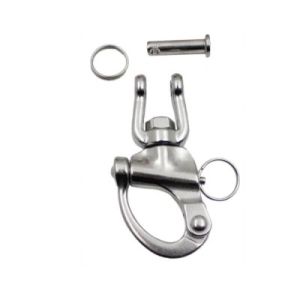 Precision Casting SS304/SS316 Fixed Swivel Snap Shackle With High Polished