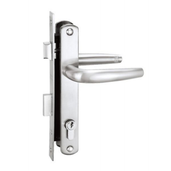 Quality 25mm Backset Entry Door Cylinder Handleset With Lever wholesale