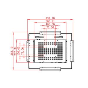 19-Inch Linux Embedded Interaction Unit for Security Systems, Industrial