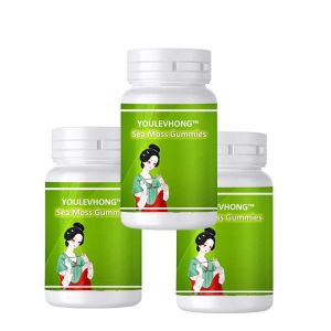 China Sea Moss Gummies with Iron Zinc and Vitamin D for Optimal Wellness Dietary supplements on sale