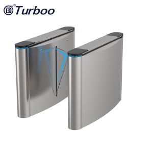 China Access Control Flap Barrier RS485 Flap Turnstile Gate For Offfice Building on sale China Access Control Flap Barrier RS485 Flap Turnstile Gate For Offfice Building on sale