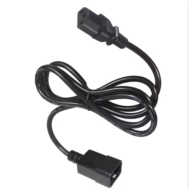 C20 to Dual C13 Power Splitter Cable 250V 15A for Data Centers