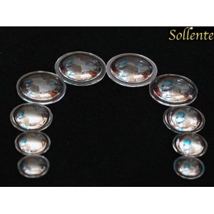 Optical PMMA Plano Convex LED Lens Reflector 10 - 60 Degree Beam Angle