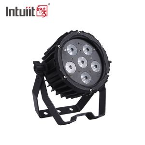 Cheap DMX512 6 LED RGBWA-UV Six color Best Color mixing LED par can stage light for sale