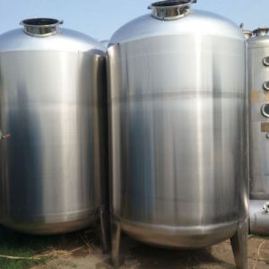 Atmospheric Pressure Used SS Tanks Vertical Type 3 Tons