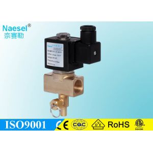 Quick Shut Off Gas Solenoid Valve Normal Closed 1 / 2 " - 2 " Inch Size