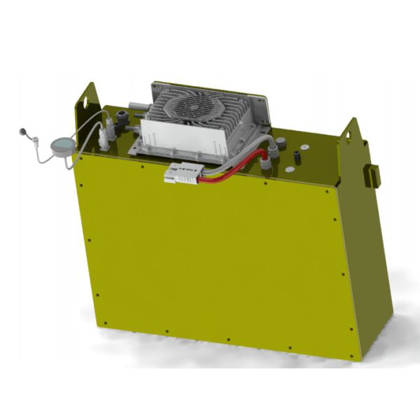 Anderson Plug Forklift Lithium Battery 25.6V 150Ah For Forklift Vehicle With BMS