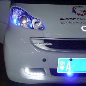 Cheap Smart fortwo LED cree DRL day time running lights driving daylight for sale