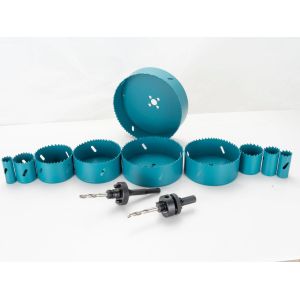 China M42 Bi Matel Hole Saw Cobat8% Hss Hole Saw Cutter Set 66-69HRC on sale