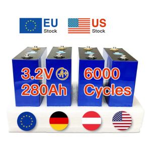 3.2V 280Ah Lifepo4 Cell EV LF280K Lithium Ion Battery For Solar Energy Storage