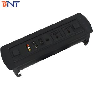 With 1* VGA / 1*RJ45 Configuration Desk Flip Up Power Data Outlet
