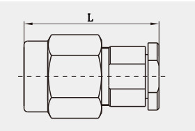 Reliable K2.92 Male Stainless Steel RF Coaxial Connector for Peak Performance