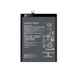 HB525777EEW Huawei Lithium Ion Battery 3700mAh Black Rechargeable