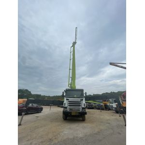 Zoomlion 63m on Scania Used and Green for Environmentally-Friendly Construction