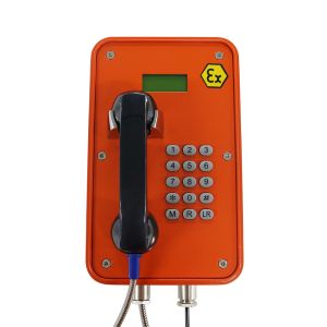 Full Keypad Explosion Proof Telephone IP67 SIP With LED Display