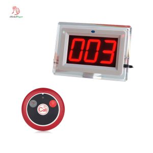 2019 wireless call button with LED restaurant ordering system board