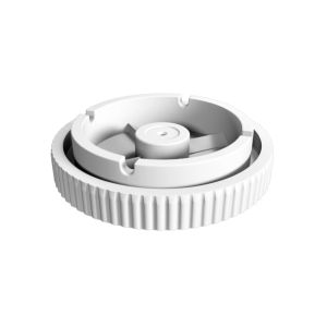 KNOKOO Replacement Smoke Pipe Plug for Laser Fume Extractor | Round White