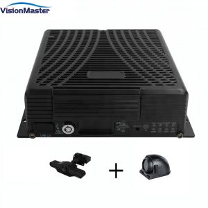 2TB HDD 4 Channel Mobile DVR Recorder H.264 Durable With Voltage Over Protection