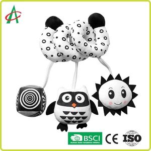 China ASTM EN71 Compliance Safe Plush Spiral Pram Toy For Baby on sale