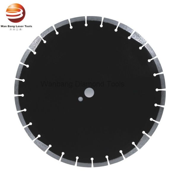 Quality 350mm Laser Welded Asphalt Cutting Blades With Protective Segment wholesale