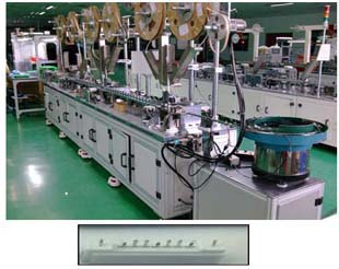 Connector automatic assembly machine, computer, mobile, automotive, network